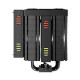 1ST PLAYER FT12DSL-6 Dual Tower CPU Air Cooler With Display Black