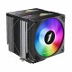 1STPLAYER CRYO CY12LD ARGB Black Dual Tower Air CPU Cooler