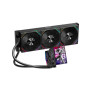 1STPLAYER FT 360mm CPU Liquid Cooler 3.95″ LCD Screen AIO Black FT-360-BK