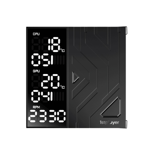1stplayer FB12-5 Single Tower CPU Air Cooler Black