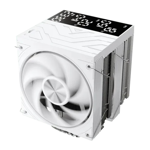 1STPLAYER FB12DS-6 DUAL TOWER CPU AIR COOLER White