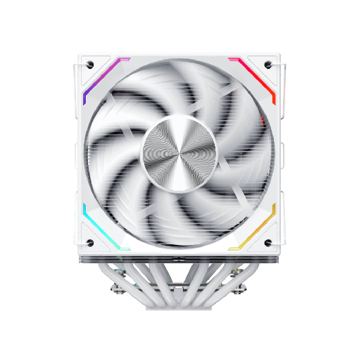 1stPlayer FT12DSL-6 White CPU Cooler Dual Tower 6 Heatpipes LCD Screen 275W 