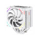 1stPlayer FT12DSL-6 White CPU Cooler Dual Tower 6 Heatpipes LCD Screen 275W 