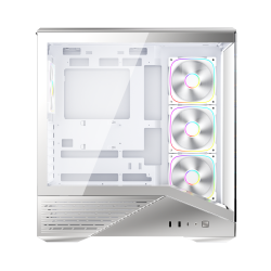 1STPLAYER GM7 ATX Mid Tower Gaming Casing Silver