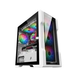 1STPLAYER T3-G mATX Gaming Casing White