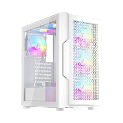 1STPLAYER T7 RGB ATX Mid Tower Gaming Casing White