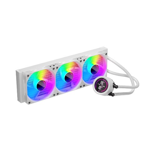 1STPLAYER TS4 360MM ARGB LIQUID CPU COOLER WHITE
