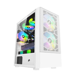 1STPLAYER X4-M White mATX Gaming Casing