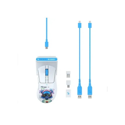 A4Tech Bloody R73 Ultra Duo Dual Mode Wireless Gaming Mouse With Dock