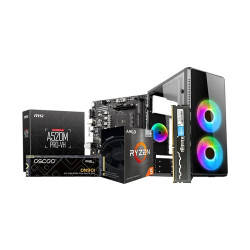 PC Build with AMD Ryzen 5 PRO 5650GE Processor with Radeon Graphics