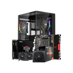 Budget PC with AMD Ryzen 5 5600 Processor
