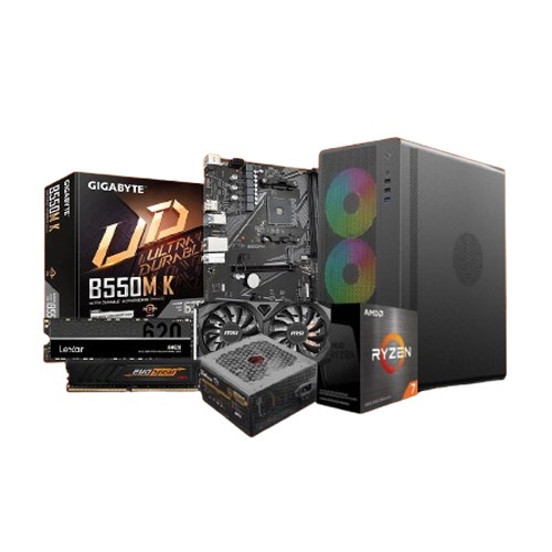 Budget PC With AMD Ryzen 7 5700X Processor