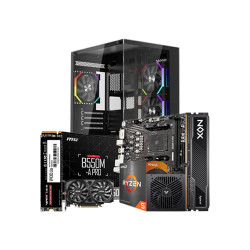 Budget PC with AMD Ryzen 5 5600 Desktop Processor