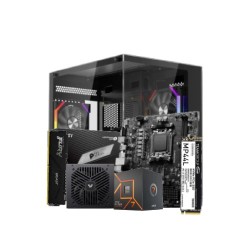 PC Build with AMD Ryzen 7 7700 Gaming Processor