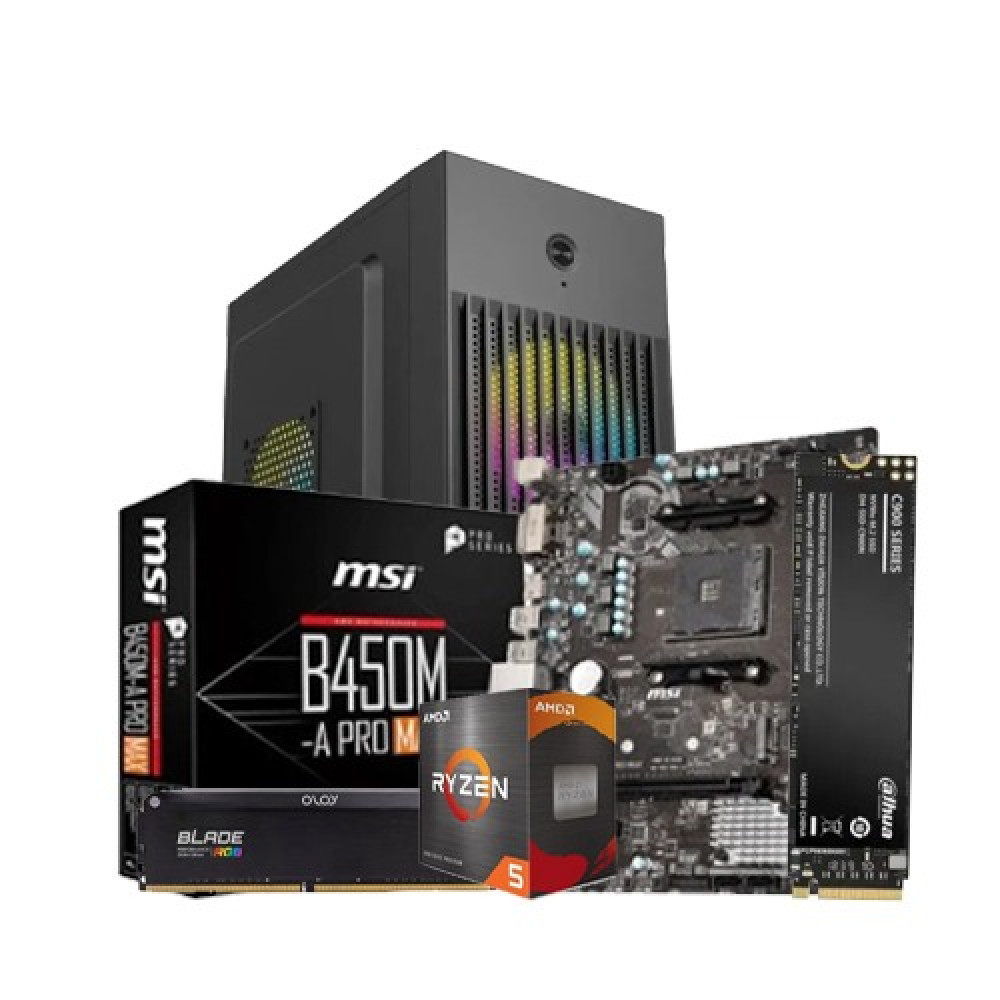 PC Build with AMD RYZEN 5 5600G RADEON PROCESSOR Price In BD