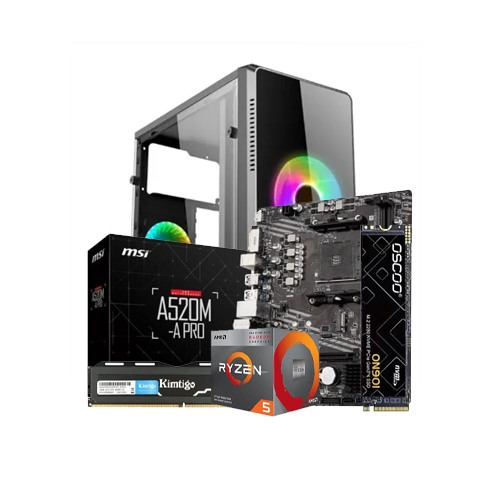 PC Build with AMD Ryzen 5 3400G Processor