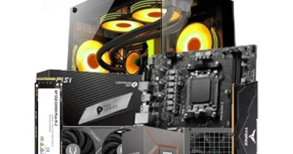 PC Build with AMD Ryzen 5 8400F Processor