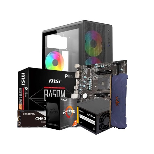 PC Build with AMD RYZEN 7 5700G Processor