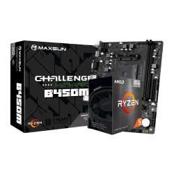 AMD Ryzen 5 5600GT Processor and MAXSUN Challenger B450M Motherboard Combo