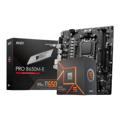 AMD Ryzen 5 7500F Processor and MSI PRO B650M-E AM5 mATX Motherboard Combo