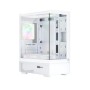ARS Snow J-330-1 ARGB Desktop Gaming Case White
