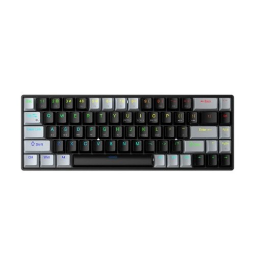 Aula F3268 Wired RGB Hot Swap (Blue Switch) Gray and Black Mechanical Gaming Keyboard