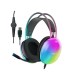 AULA S505 Wired Gaming Headphone with Transparent RGB Light Effect