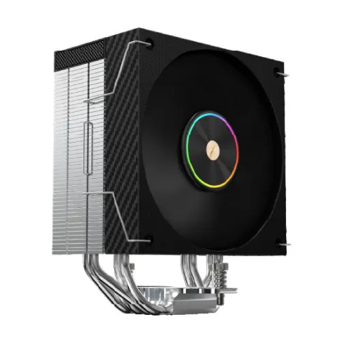 Acer Gadget C4GN Black Single Tower Air CPU Cooler with ARGB & Temperature Display