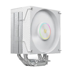 Acer Gadget C4GN White Single Tower Air CPU Cooler with ARGB & Temperature Display