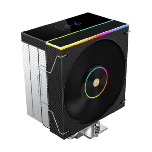 Acer Gadget C5GN Black Single Tower Air CPU Cooler with ARGB & Temperature Display