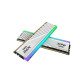 ADATA Lancer Blade 16GB DDR5 6000 MHz RGB Desktop Gaming RAM - White