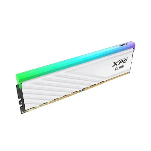 ADATA Lancer Blade 16GB DDR5 6000 MHz RGB Desktop Gaming RAM - White