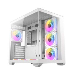 Antec CX Mirror White ARGB ATX Mid Tower Gaming Casing