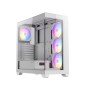 Antec CX300 ARGB Full-View ATX Mid Tower Gaming Casing White