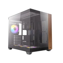 Antec CX800 Wood ARGB Full-View ATX Mid Tower Gaming Casing