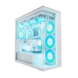 Arctic Xtender VG E-ATX Mid Tower Casing White With Vertical GPU Mounting Kit