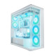 Arctic Xtender VG E-ATX Mid Tower Casing White With Vertical GPU Mounting Kit
