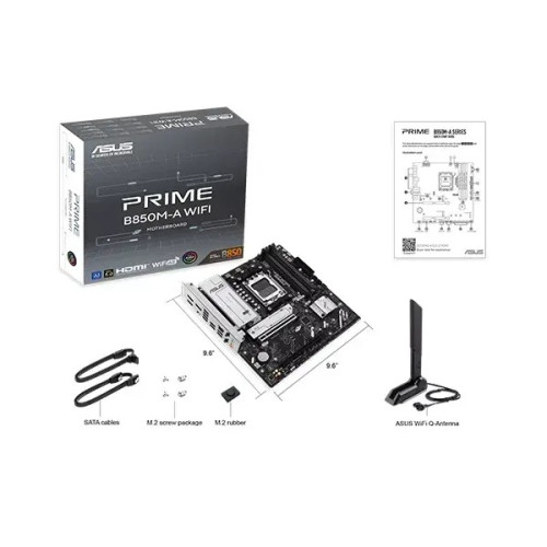 ASUS PRIME B850M-F WIFI-CSM AMD AM5 mATX Motherboard