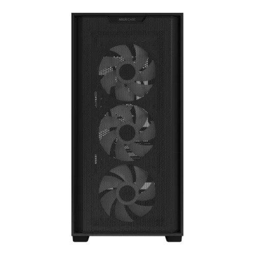 ASUS A21 PLUS Micro-ATX Mesh Gaming Casing with 4x ARGB Fans Black