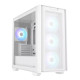 ASUS A21 PLUS Micro-ATX Mesh Gaming Casing with 4x ARGB Fans White