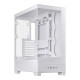 ASUS A31 BTF Ready Tempered Glass Mid Tower Gaming Casing White (No Fan)