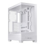 ASUS A31 BTF Ready Tempered Glass Mid Tower Gaming Casing White (No Fan)