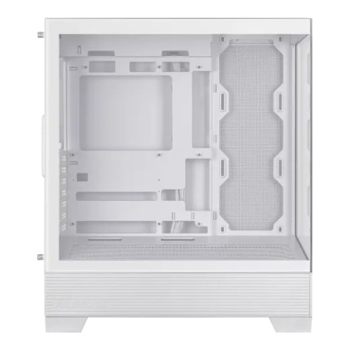ASUS A31 BTF Ready Tempered Glass Mid Tower Gaming Casing White (No Fan)
