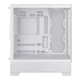 ASUS A31 BTF Ready Tempered Glass Mid Tower Gaming Casing White (No Fan)