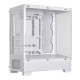 ASUS A31 BTF Ready Tempered Glass Mid Tower Gaming Casing White (No Fan)