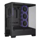 ASUS A31 PLUS Tempered Glass ARGB BTF Ready Mid Tower Casing Black