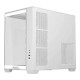 ASUS A32 PLUS Tempered Glass ARGB Dual Chamber Mid Tower Casing White