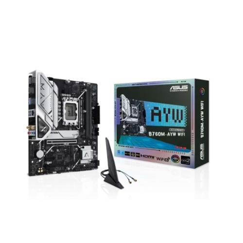 ASUS B760M-AYW WIFI mATX Motherboard