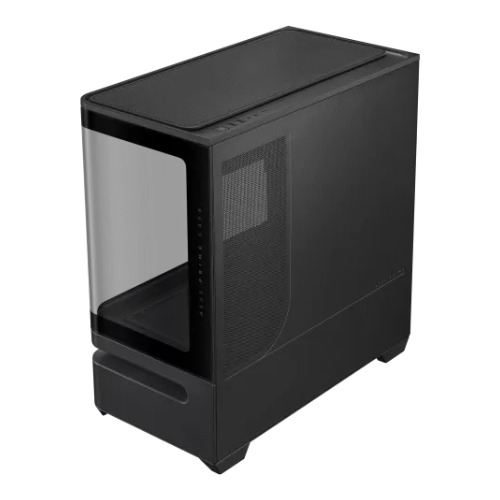 ASUS Prime AP202 ARGB Curved Tempered Glass Micro-ATX Casing Black