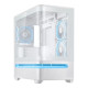 ASUS Prime AP202 ARGB Curved Tempered Glass Micro-ATX Casing White